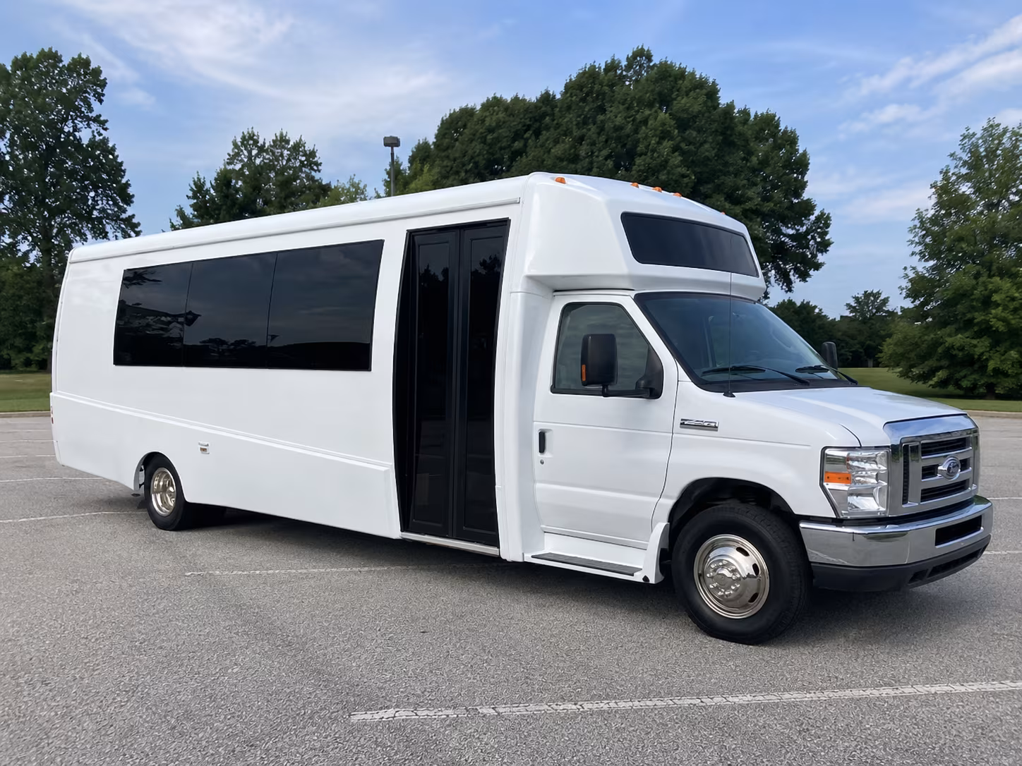 texas city 18 passenger party bus