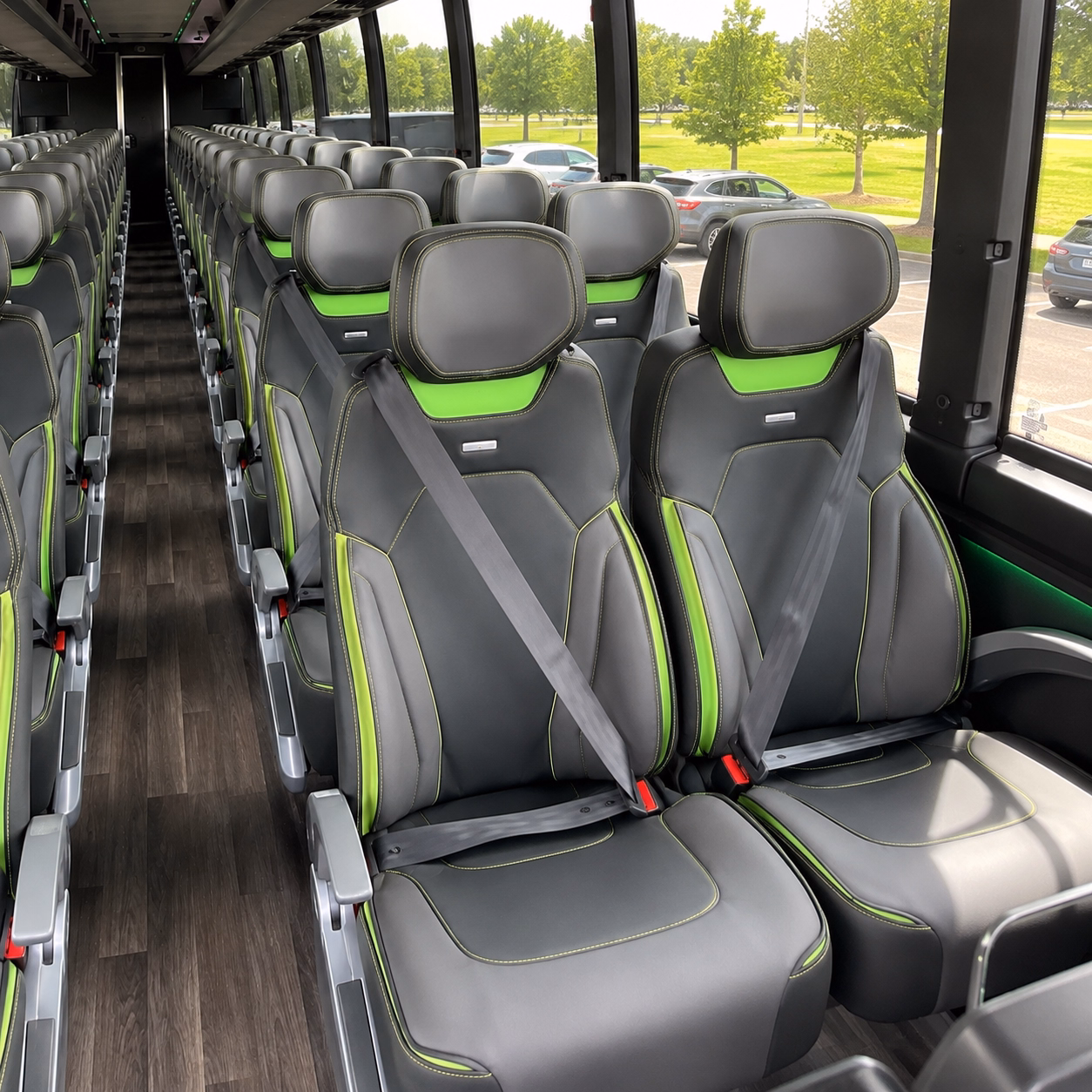 texas city private event transportation onboard seating
